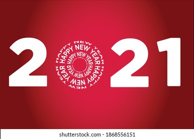 Vector design for 2021. Christmas design background vector. New Year vector illustration. 