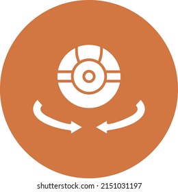 Vector Design 3d Camera Icon Style
