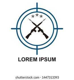vector design about shooting grumb
