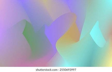 vector design with abstract background, rainbow light effect, creative vector design