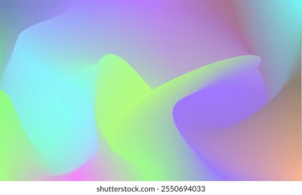 vector design with abstract background, rainbow light effect, creative vector design