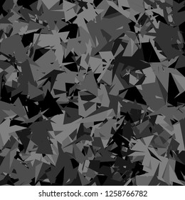 Vector design. Abstract black pattern. Stylish modern  texture. Luxury black background. Vector  illustration mayhem