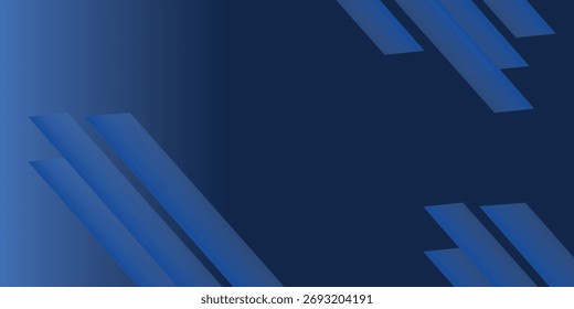 Vector de diseño abstracto de color azul cuadrado Formas EPS de fondo.