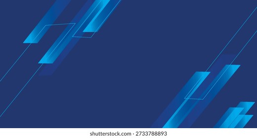 Design de vetor abstrato azul cor quadrada formas eps fundo.