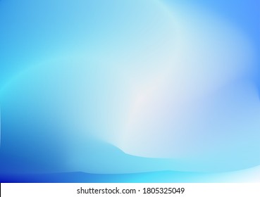 Vector design of abstract blue tone color gradient of sky theme. Copy space for words, phrases, quotes, idioms, texts