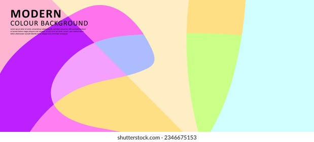 Vector design Abstract colorful geometric and fluid vector background suitable for summer festival, displays, templates and wallpapers