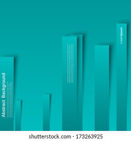 Vector  design. Abstract lines brochure and card