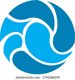 Vector Design of an Abstract Logo with a Circle Theme