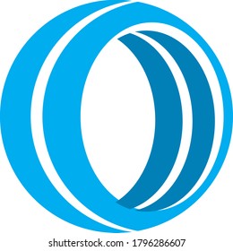 Vector Design of an Abstract Logo with a Circle Theme