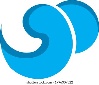 Vector Design of an Abstract Logo with a Circle Theme