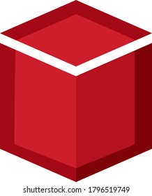 Vector Design of an Abstract Logo in Red
