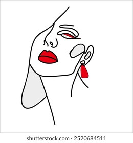 Vector design, abstract pattern drawing