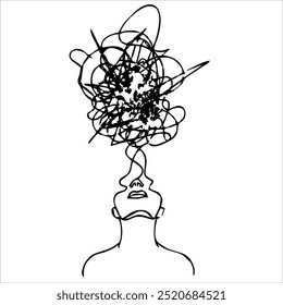 Vector design, abstract pattern drawing