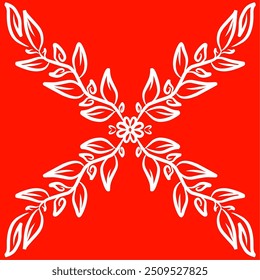 vector design abstract pattern with red color background suitable for wallpaper, cover, motif, decoration, element