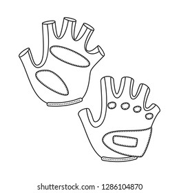 Vector design of accessory and style logo. Collection of accessory and distinctive vector icon for stock.