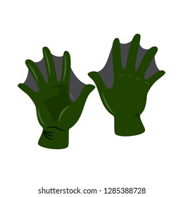 Vector design of accessory and style sign. Collection of accessory and distinctive vector icon for stock.