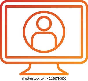 Vector Design Account Icon Style