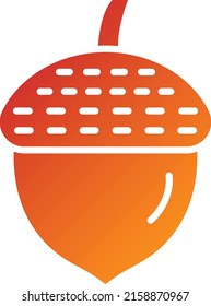 Vektordesign-Acorn-Symbolstil
