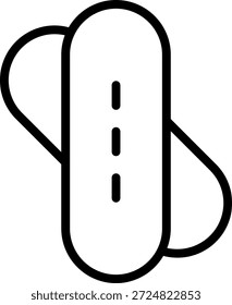Design de vetor adesivo Pad ícone estilo