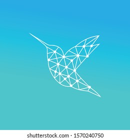 vector design of advanced blue bird technology