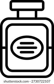 Design de vetor após estilo de ícone de limpeza