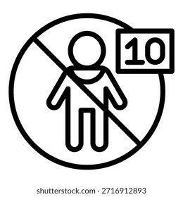 Estilo de icono de Edad de diseño de Vector