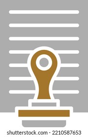 Estilo de icono del acuerdo de diseño del vector