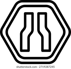 Vector Design Ahead Icon Style
