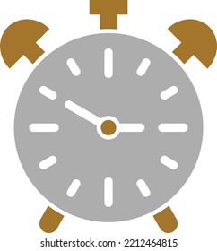 Vector Design Alarm Clock Icon Style