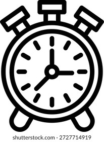 Design de vetor Alarme Ícone Estilo