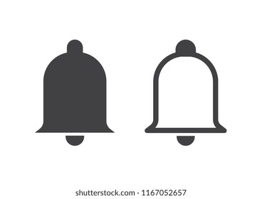 vector design of alarm flat icon