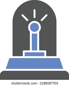 Estilo de icono de alarma de diseño de vectores