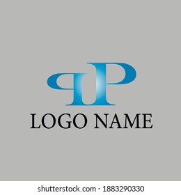 Diseño vectorial del logotipo del alfabeto con fondo gris