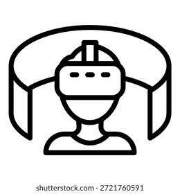 Vector Design Alternate Reality Icon Style