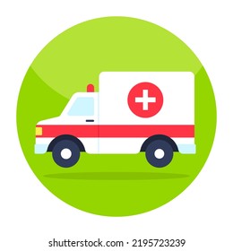 Diseño vectorial de ambulancias, vehículo de emergencia médica