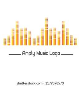 Vector design amply music