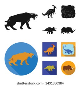 Vector design of animal and character symbol. Collection of animal and ancient stock symbol for web.