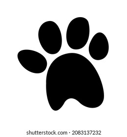 vector design, animal trail shape illustration