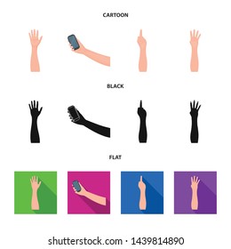 Vector design of and animated sign. Collection of and brachioplasty stock symbol for web.