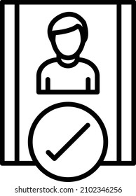 Estilo de icono de evaluación de diseño de vectores
