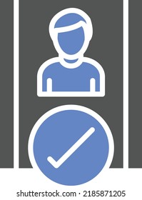 Estilo de icono de evaluación de diseño de vectores