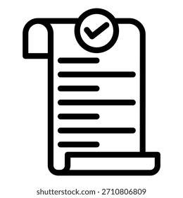 Estilo de ícono de evaluación de diseño de Vector