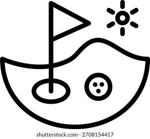Estilo de ícono de curso de enfoque de diseño de Vector
