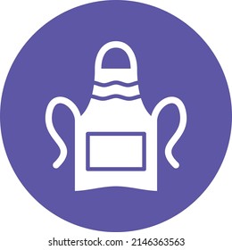 Vector Design Apron Icon Style
