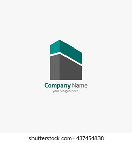 Vector design architect logo icon design template element. Flat style design