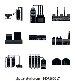 Vector design of architecture and technology symbol. Set of architecture and building stock vector illustration.