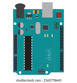 vector design of Arduino uno board 