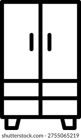 Vector Design Armoire Icon Style