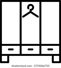 Vector Design Armoire Icon Style