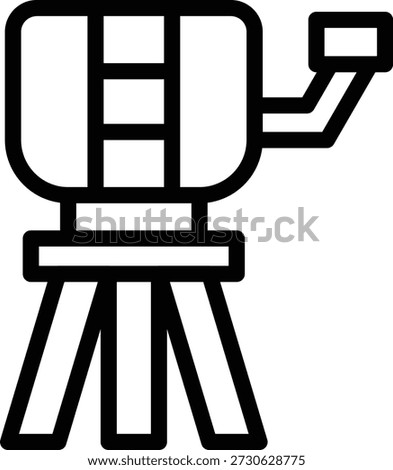 Vector Design Army Antenna Icon Style